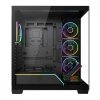 MODECOM Obudowa PC VOLCANO STELLAR PLUS ARGB MIDI 5F Czarna